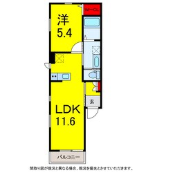 サニープレイス都賀の物件間取画像